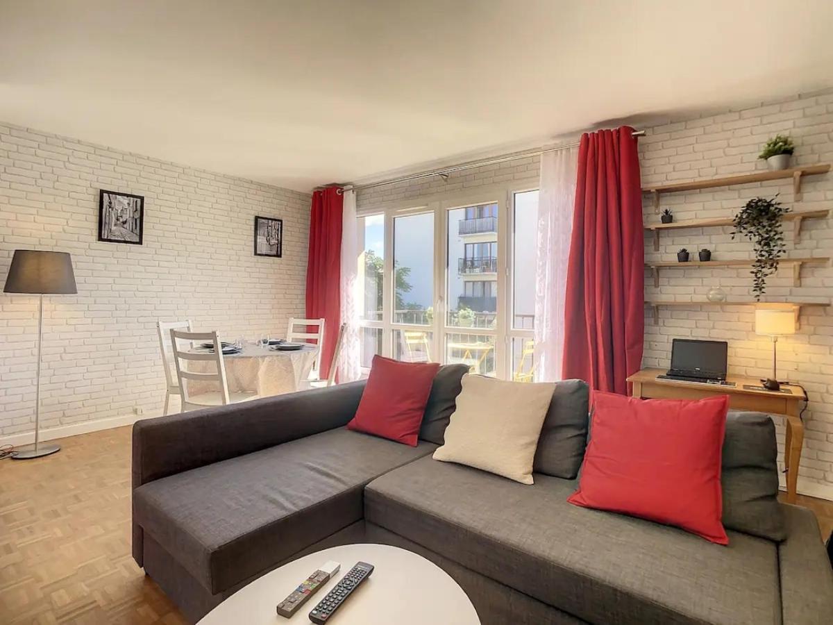 Appartement Chic Proche De Paris, Parking Inclus Saint-Maur-des-Fossés Eksteriør billede